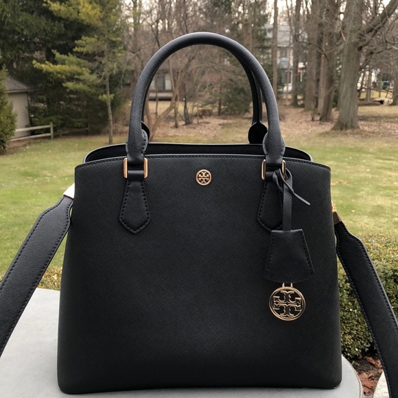 Tory Burch Handbags - TORY BURCH ROBINSON TRIPLE COMPARTMENT TOTE